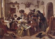 Jan Steen Beware of Hxury oil